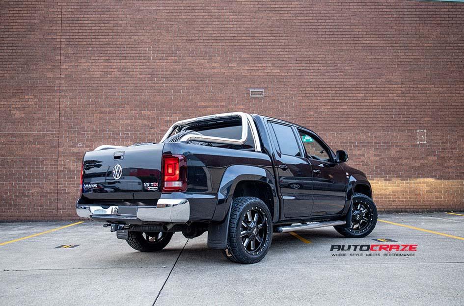 VOLKSWAGEN AMAROK MAMMOTH XD GLOSS BLACK MILLED